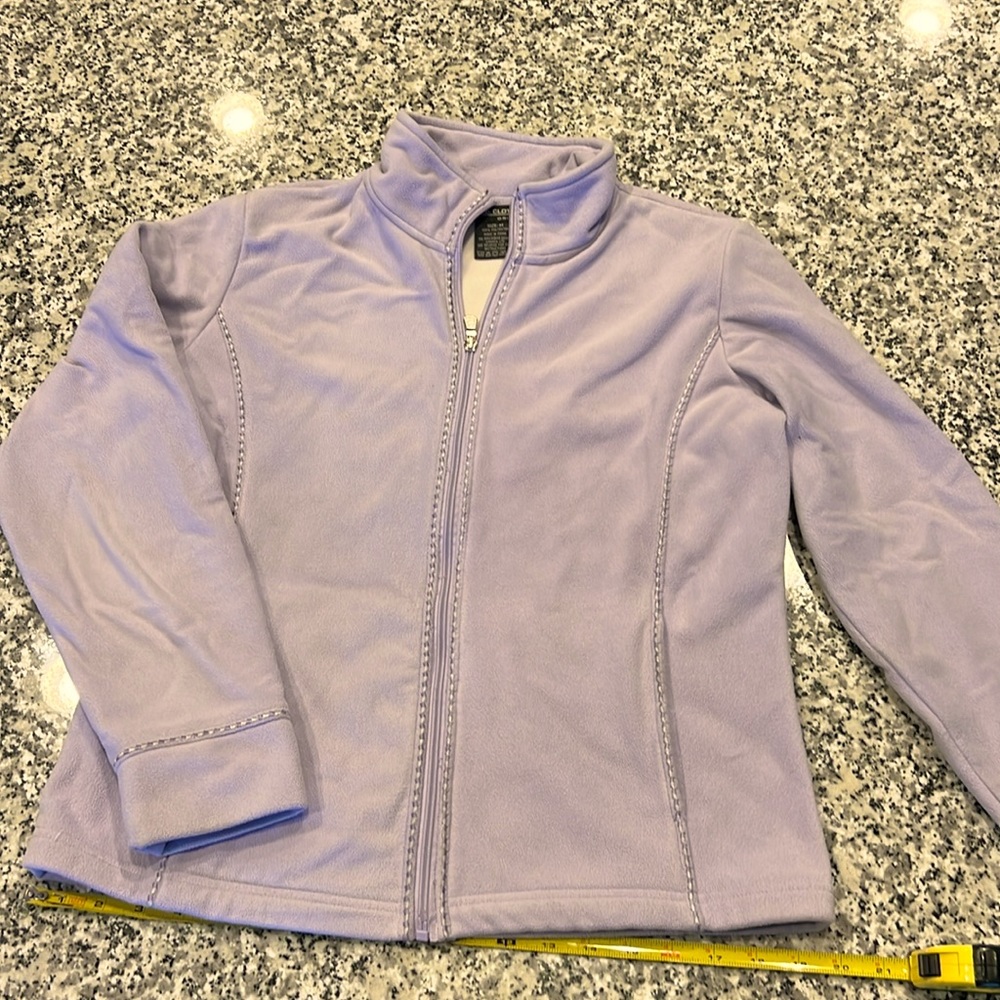 Light purple fleece- bc clothing -size M